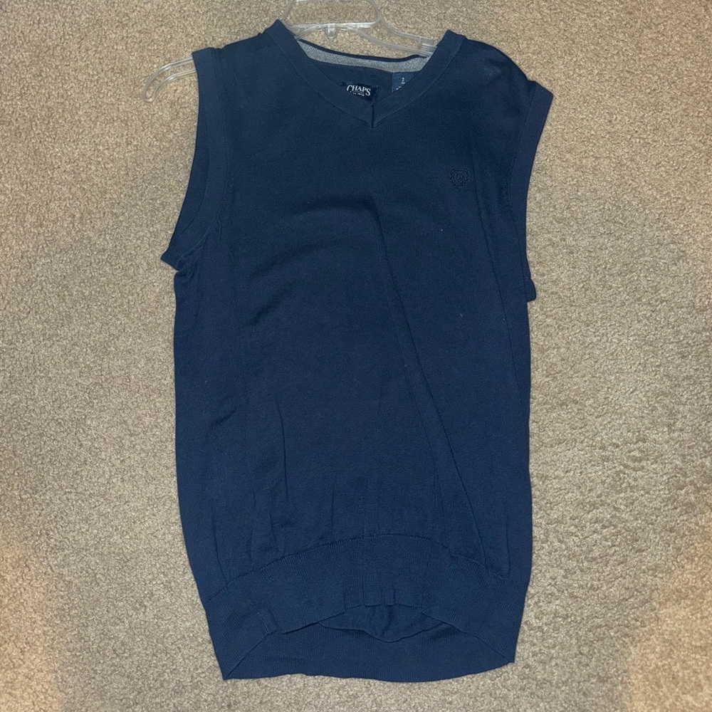 Men’s Navy Sweater Vest